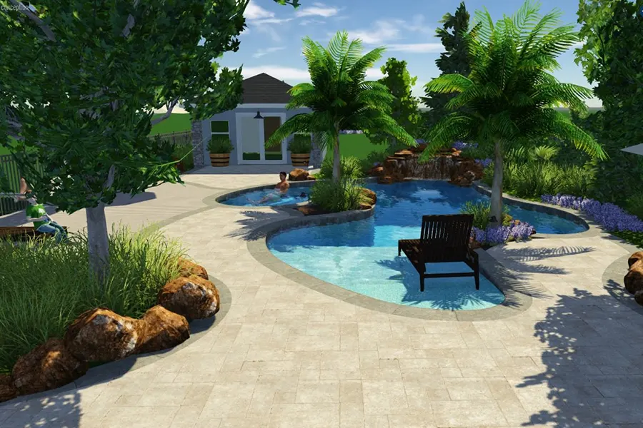 Luxury Pool Concept Design
