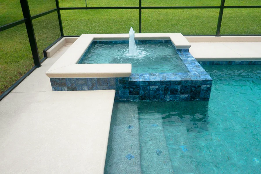 Pool and Hot Tub Combo Design